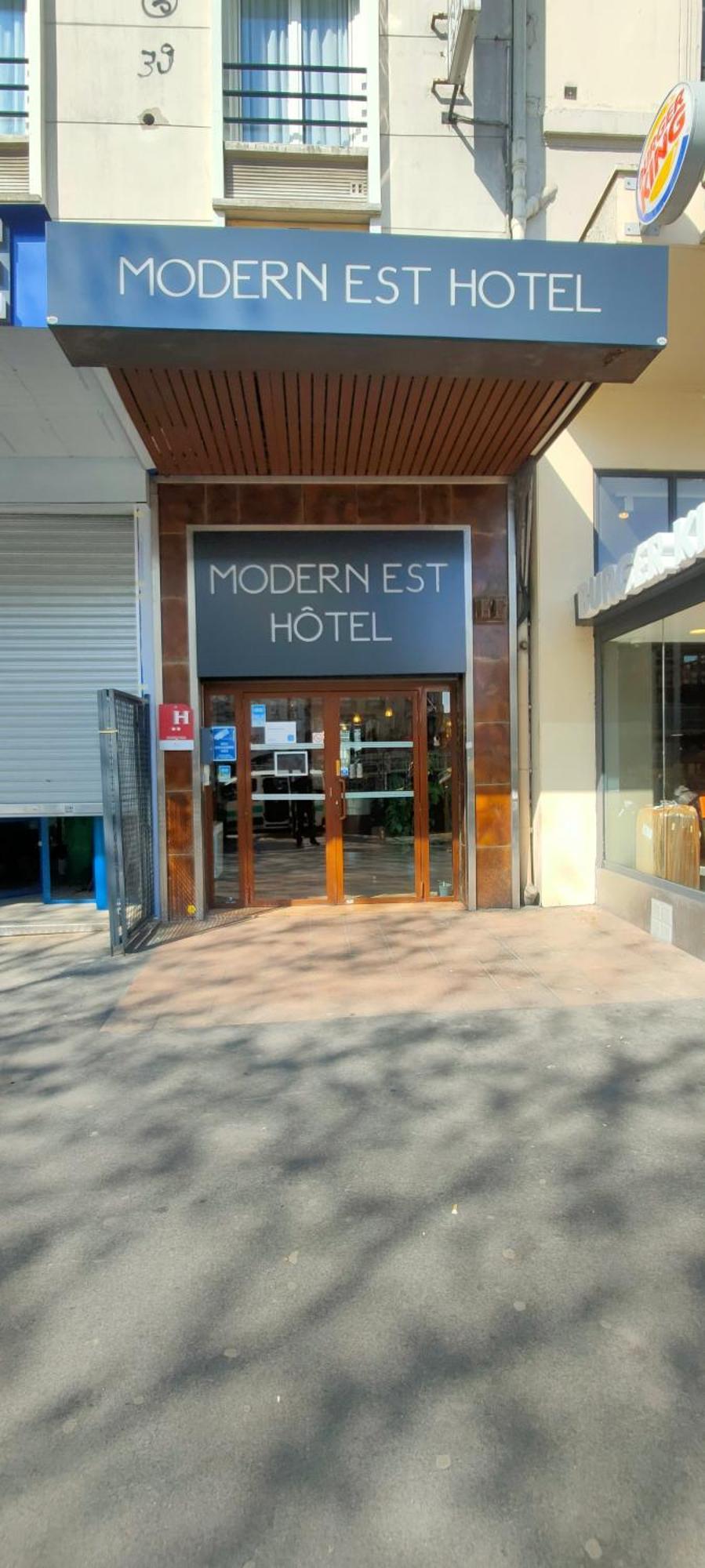 Hotel Modern Est Paris Exteriör bild